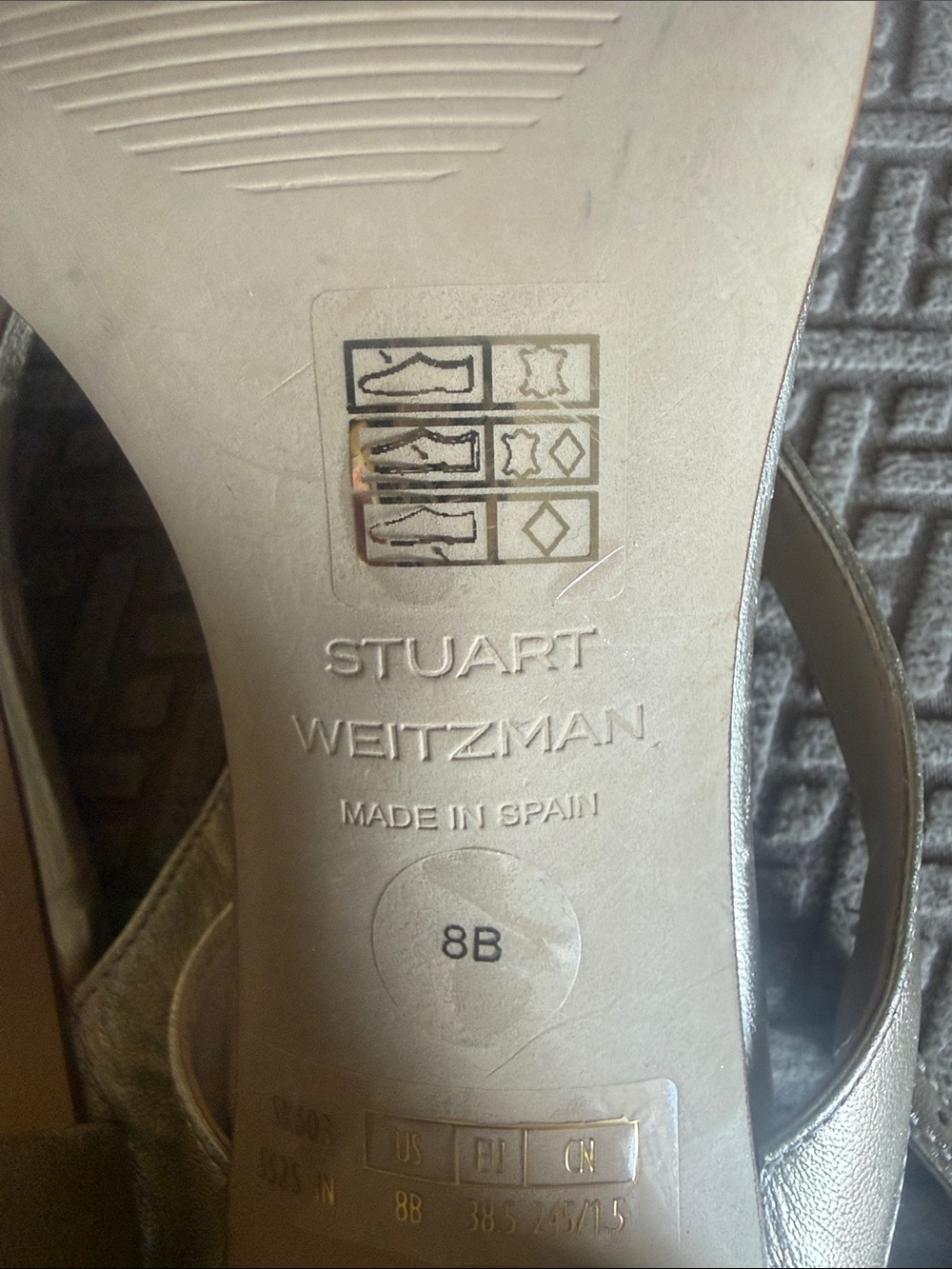 Stuart Weitzman Oasis 50 Block Sandal (Women) 8B NWOT - Picture 8 of 12